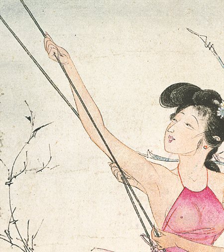 永吉-胡也佛的仕女画和最知名的金瓶梅秘戏图